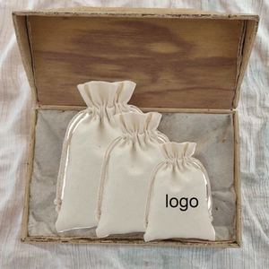 Sac à Bijoux Personnalisé avec Cordon de Serrage 2026 - Pochette de Maquillage Sécurisée en Coton Biologique Écologique, Emballage Cadeau pour Parfum, Vente en Gros - Product Image 3