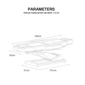 อุปกรณ์ร้านสปาสีชมพูสุดหรู เก้าอี้เสริมความงาม <span class=keywords><strong>3</strong></span> มอเตอร์ไฟฟ้า สำหรับนวดหน้า ทำเล็บเท้า สักลาย ทำเล็บ และดูแลผิวพรรณ - Product Image 2