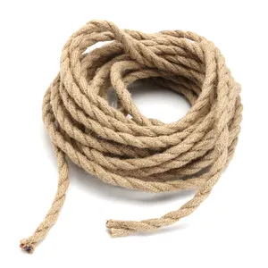 Cuerda fabricantes de cuerda de cáñamo, algodón sisal yute cuerda decorativa
