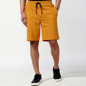 Shorts de jogging pour hommes de haute qualité, respirants, unis, décontractés, avec logo frontal, pour le sport en plein air et l'été - Product Image 1