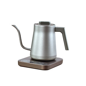 Hervidor de titanio puro con cuello de cisne de 210x200 mm, resistente al calor, eléctrico, con tapa para un vertido preciso. - Product Image 2