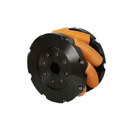 Fabricant de roues omnidirectionnelles JK Mecanum, personnalisation, roue industrielle AGV de 6 pouces, capacité de charge de 600 kg, alliage d'aluminium
