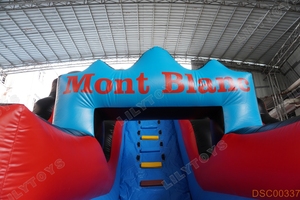 Toboggan gonflable commercial à double voie, modèle <span class=keywords><strong>Mont</strong></span> <span class=keywords><strong>Blanc</strong></span>, pour enfants et adultes, idéal pour la location dans les parcs d'attractions extérieurs - Product Image 5