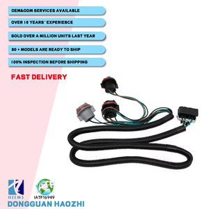 Oem Auto Accu Zekering Box Pvc Geïsoleerde Auto Bedrading Harnas Met Ring Terminals Voor Elektronica Toepassingen - Product Image 1