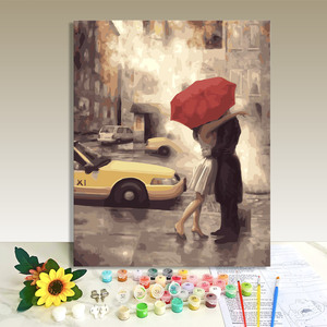 Artwork Decoration Painting by <b>Numbers</b> Kit Home Custom Canvas Print <b>Posters</b> Paint by <b>Numbers</b> with Frame - Product Image 1