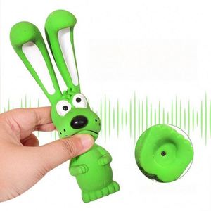 Natural Latex Squeaky <b>Dog</b> Toy Long <b>Ear</b> <b>Rabbit</b>, Chew and Dental Care Toy, New Animal Series Promotional Pet Accessories - Product Image 4
