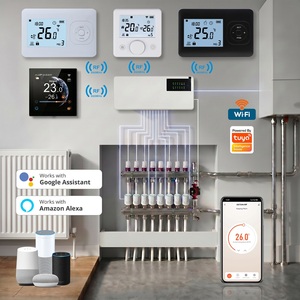 Centre de commande RF OEM 8 <span class=keywords><strong>zones</strong></span> pour <span class=keywords><strong>chauffage</strong></span> par le sol, pour actionneurs et thermostat - Product Image 3