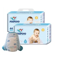 Pañales Desechables de Algodón de Alta Calidad para Bebés, Prevención de Fugas 3D, Suaves, Transpirables, Absorbentes, con Cinta Mágica Certificada, Coloridos