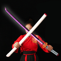 Épée Lumineuse Demon Slayer 1:1 Katana 104cm Jouet Cosplay Épée LED Personnalisée Fourniture d'Usine