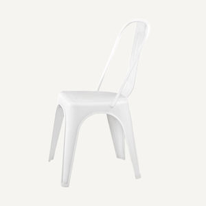 Venta al por mayor barato moderno apilable <span class=keywords><strong>sillas</strong></span> <span class=keywords><strong>de</strong></span> plástico blanco respaldo silla restaurante <span class=keywords><strong>terraza</strong></span> silla - Product Image 4