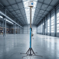 Menara Lampu LED Listrik Atlas Copco HiLight PE3 3000 M2 4x120W SMD Kontrol WiFi IP67 30kg