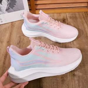 Zapatos deportivos informales para mujer, zapatos para caminar para mujer, zapatillas de deporte de malla transpirable para mujer, calzado cómodo para exteriores - Product Image 1