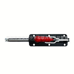 GH-36080 Push Pull <b>Clamp</b> 175mm Total Length 80mm Stroke Steel F Type Metric Painted Non Adjustable - Product Image 2