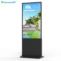 Reproductor de Publicidad con Pantalla LCD de 32, 43, 50, 55 y 65 Pulgadas para Sistemas Windows/Android, Señalización Digital de Pie para Interiores