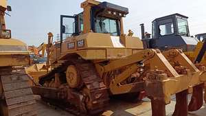 Bulldozer de Minería CATD8R Modelo 2022 Usado, Marca CAT, en Buenas Condiciones con Motor en Funcionamiento, Maquinaria de Construcción Usada en Venta - Product Image 2