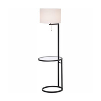 Lampadaire de style européen moderne et minimaliste en tissu avec structure en fer pour salon, bureau, chambre à coucher, design vertical, lampe de table basse