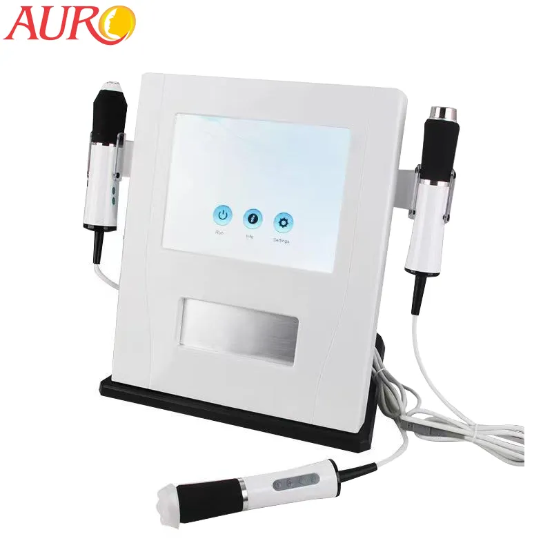 AU-S514 AURO แบบพกพาที่ขายดีที่สุด3 In 1ซูเปอร์ CO2ฟองออกซิเจนการดูแลผิวหน้าออกซิเจนดูแลผิวหน้าเครื่อง