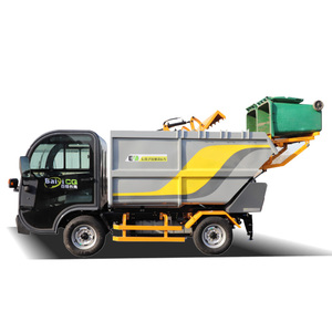 2025 Hot Sale Electric Trash <strong>Truck</strong> Cleaning Rear Loaded Electric Rubbish EV <strong>Garbage</strong> <strong>Truck</strong> - Product Image 3