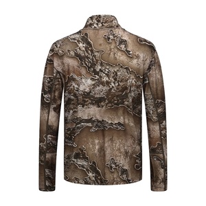 Maglietta Mimetica in <span class=keywords><strong>Lana</strong></span> Merino per Caccia e Pesca, Asciugatura Rapida, Manica Lunga, T-shirt da Cacciatore - Product Image 2