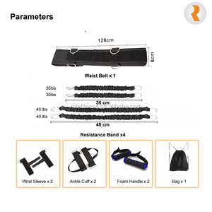 Résistance de ceinture de butin d'entraînement d'entraînement pour des accessoires d'équipement d'entraînement de coup de pied - Product Image 2