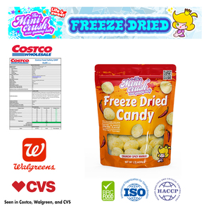 Caramelo de sabor a fruta crujiente gomoso de Mango Picante liofilizado Premium para exportación - Product Image 5