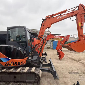 Excavadora Hidráulica de Orugas Usada Hitachi ZX55 de 5.5 Toneladas con Motor Yanmar y Engranaje - Precio Bajo - Product Image 1