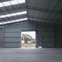 Dôme de mosquée préfabriqué en entrepôt personnalisé Hangar de ferme laitière de toit à structure en acier pour panneau solaire