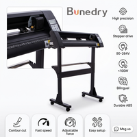 Traceur de découpe vinyle KH-870 870 mm avec logiciel Signmaster ARTCUT Flexi, précision 0,01 mm, USB COM pour la création d'autocollants et de signalétique