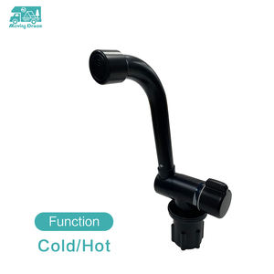 Robinet d'eau froide JDA RV Accessories pour camping-car, robinet d'évier léger noir pour camping-car, caravane et motorhome - Product Image 3