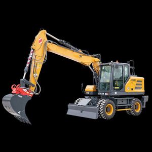 XE160WE Excavatrice sur roues haute performance de 16 tonnes pour les projets de construction et de terrassement - Product Image 3