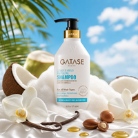 Produits de soin de la peau, shampoing, crème, huile lissante pour la croissance des cheveux, huile capillaire, huile de Batana, après-shampoing bio à la noix de coco et à la vanille