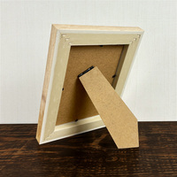 Marco de Fotos de Madera Creativo al por Mayor, con Forma Rectangular, para Decoración de Mesa