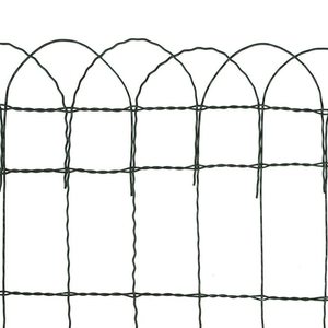 Rete Metallica Verde per Bordi 0,65 M di Altezza 10 M di Lunghezza Recinzione Ornamentale per Aiuole da Giardino - Product Image 3