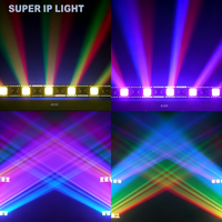 Luces Móviles de Barra de Píxeles Impermeables para Exteriores, 10x60w, Zoom RGBW, Iluminación de Escenario para Conciertos, Festivales y Espectáculos