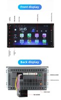Lecteur MP5 de tableau de bord 9 pouces pour voiture, compatible DVD, navigation tactile, connexion USB, commande vocale, garantie 1 an avec 4 Go de RAM, idéal pour Corolla (vente en gros)