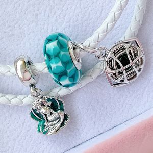 Breloques en gros pour bracelets, fabrication de bijoux DIY, perles originales en verre de Murano, argent sterling 925, compatibles avec GDTC certifié HaYa PAN-9 - Product Image 1