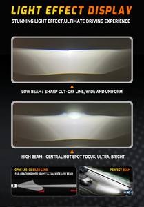GPNE 3 Laser Eye Lente Proiettore LED da 3.0 Pollici di <span class=keywords><strong>Dimensioni</strong></span> Quadrate per Aggiornamento Lenti Fari - Product Image 3