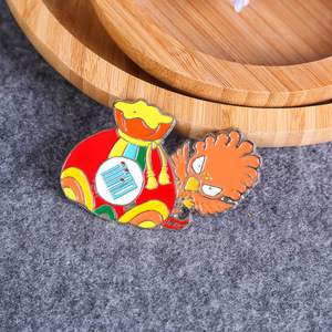 Insignia Metálica Personalizada con Forma Irregular, Diseño de Logotipo con Pin de Seguridad, Regalo Empresarial - Product Image 2