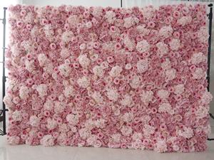 Effets 3D personnalisés mélange plante fleur tapis muraux fleurs artificielles panneau de rose murale pour mariage Yoga boutique décoration - Product Image 6