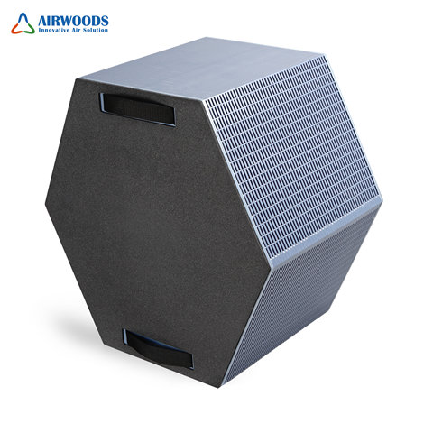 Counterflow Crossflow Enthalpy Sensible Latent Heat Exchanger Recuperator 366*366 for Heat Recovery