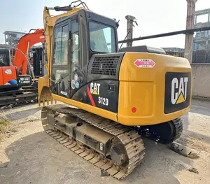 USED excavator Japanese original CAT 312D good condition low working hours313D 315D Medium excavator