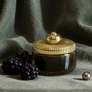 Barattolo di Vetro Satinato di Lusso per Bakhoor con Coperchio e Pompa Spray, Vendita all'Ingrosso |   Contenitore Decorativo per Oud Arabo da 7oz con Stampa Serigrafica, Regalo degli Emirati Arabi Uniti - Product Image 1