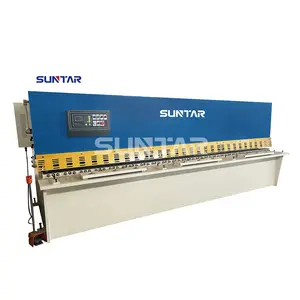 Suntay 6mm Thick Hydraulic Swing Beam CNC Shearing Machine for Sheet Metal Cutting