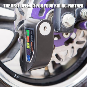Candado Inteligente para Bicicleta a Prueba de Agua de 110dB con Alarma, Candado Antirrobo para Motocicleta y Bicicleta con Cuerda de Recordatorio y Bolsa de Seguridad - Product Image 5