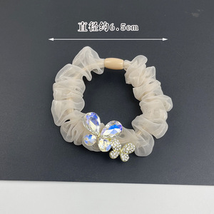 Coletero de Encaje con Adorno de Mariposa de Diamantes de Imitación para Uso Diario, Verano 2024, Origen Yiwu - Product Image 4