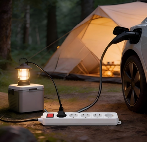 Nuevo Conector de Descarga CA Tipo 2 Estándar Europeo V2L Enchufable para Suministro de Energía de Emergencia en Campo y Hogar, Multi-escenario - Product Image 5
