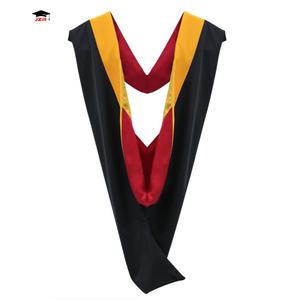 100% Polyester Unisexe Couleur Personnalisée Bachelor et Master Graduation Hood University Academic Hood - Product Image 5