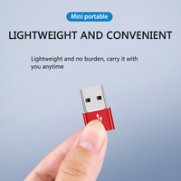 Convertidor OTG USB Macho a Tipo C Hembra, Conector Tipo A-C, Adaptador USB C a USB 3.1 OTG, Plug and Play para Teléfonos Móviles
