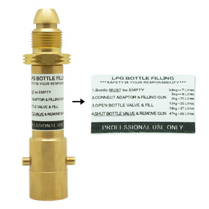 Adaptateur de remplissage pour réchaud de camping extérieur, connecteur de recharge à baïonnette pour réservoir de GPL et <span class=keywords><strong>bouteille</strong></span> de <span class=keywords><strong>gaz</strong></span> de pique-nique - Product Image 4
