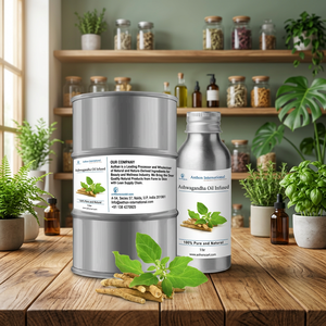 Aethon International น้ำมัน ashwagandha infused 1Ltr น้ำมันบำรุงผิวออร์แกนิกสำหรับทุกสภาพผิว - Product Image 3